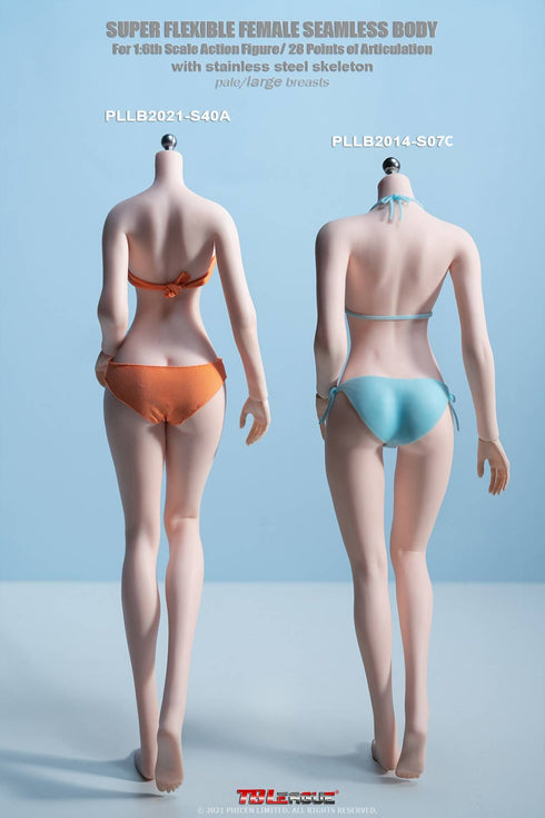 Phicen TBLeague S40A Pale, Large Bust Female Seamless 1/6 Body Action Figure
